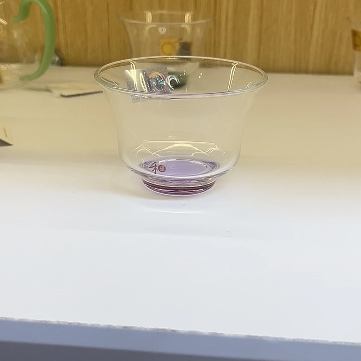 禾器清杯浅紫色。。。