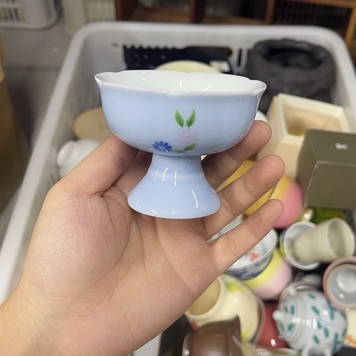 青花洒金手绘青花鱼