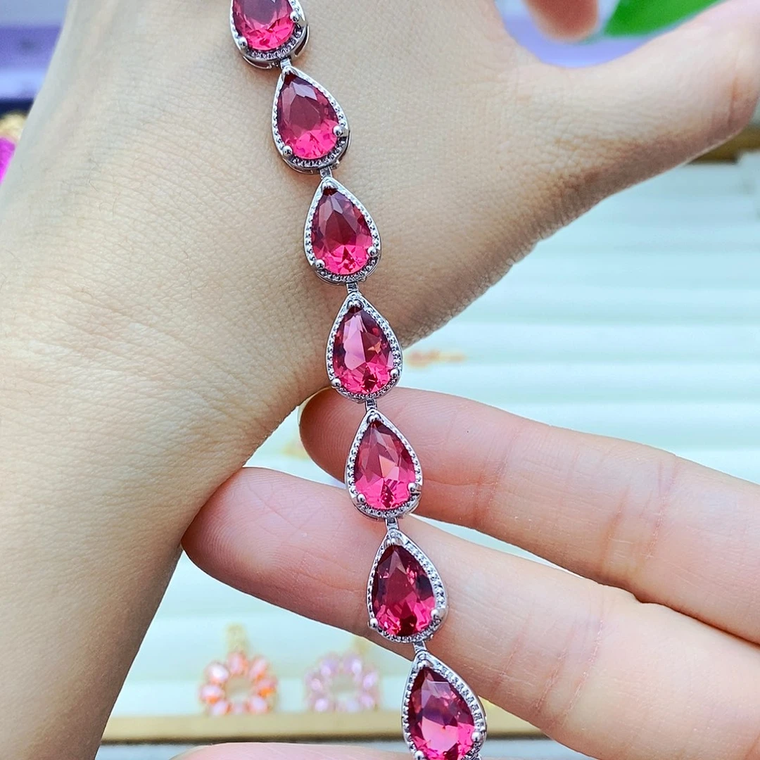 未镶嵌手链碧玺手链