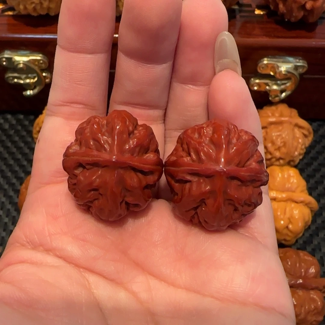 文玩核桃吊坠茶*凉粗筋南瓜手捻29精品