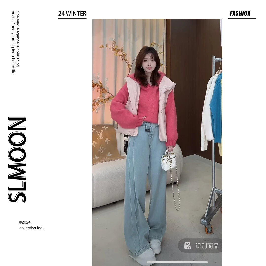 冉冉定制●羽绒服马甲冬季时尚纯色上衣预Q4YRF8261A