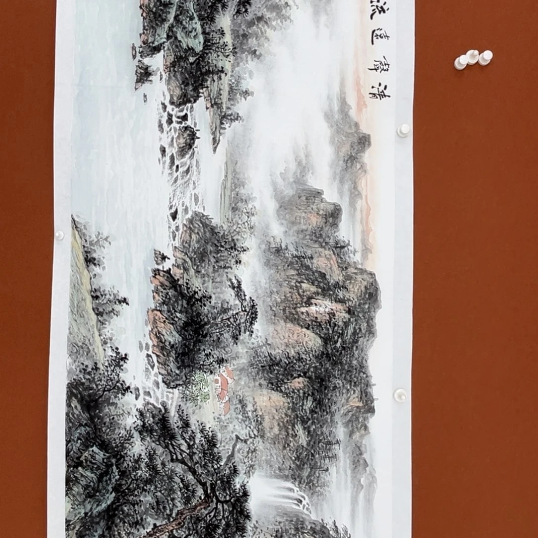 国画李文峰的作品