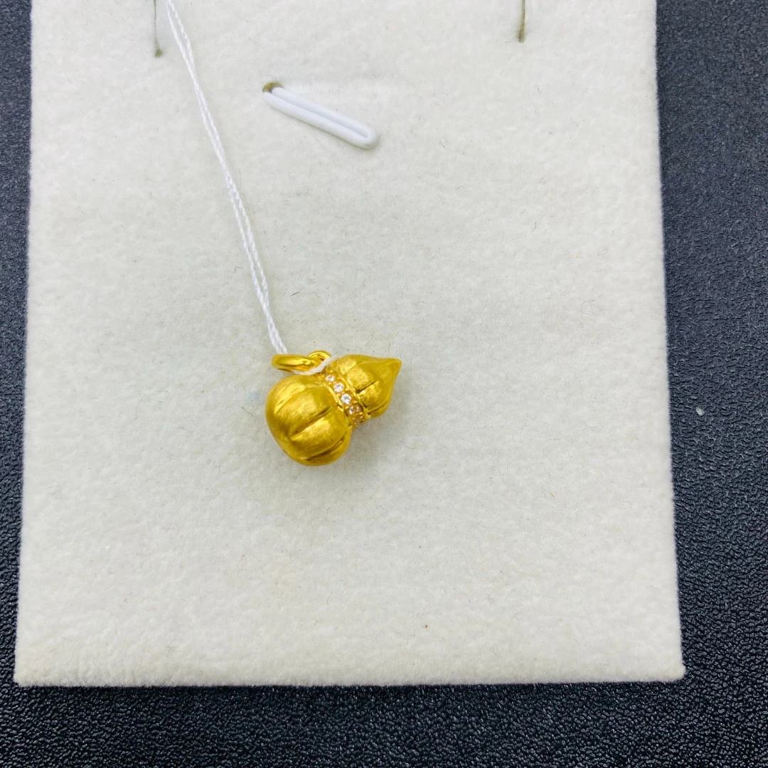 杨教授珠宝18k拉丝南瓜葫芦