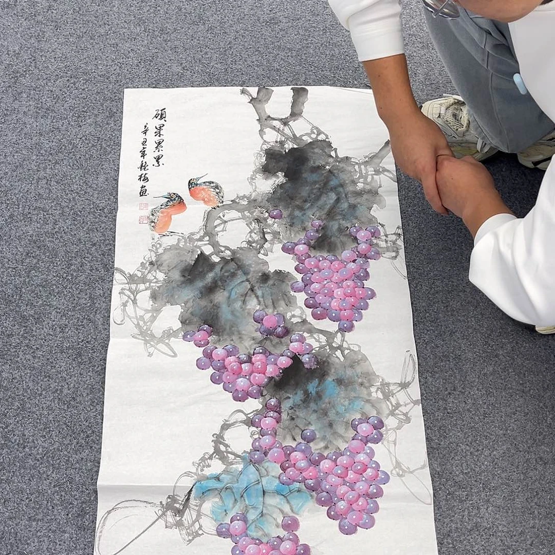 国画纯手绘作品欣赏