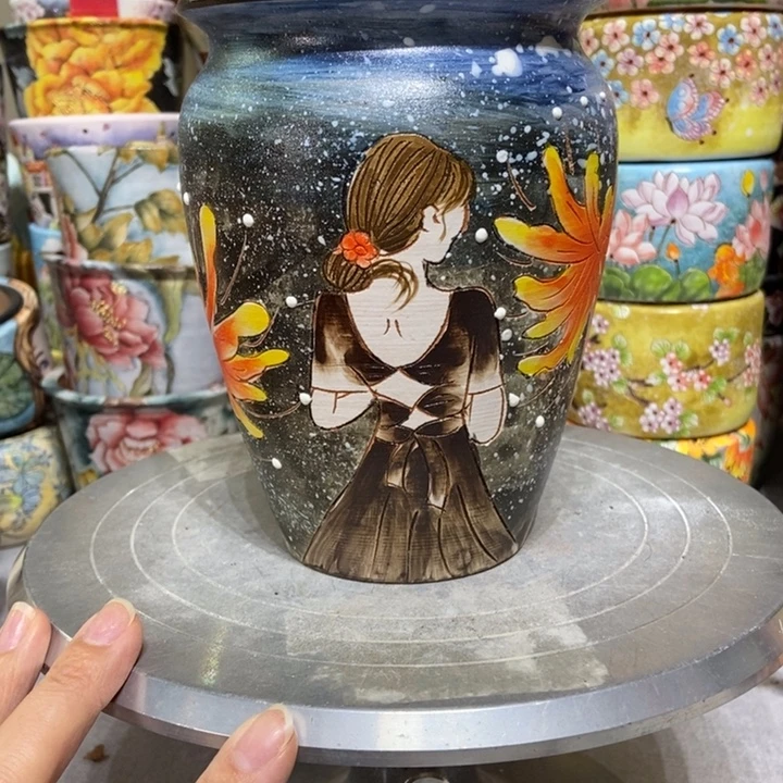 景德镇艺术手绘作品