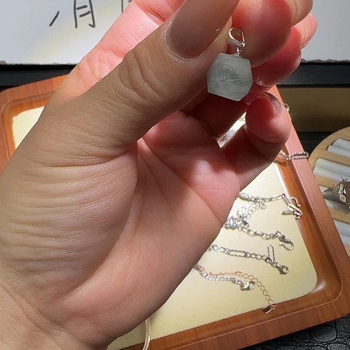 戒指水晶银S925镶嵌