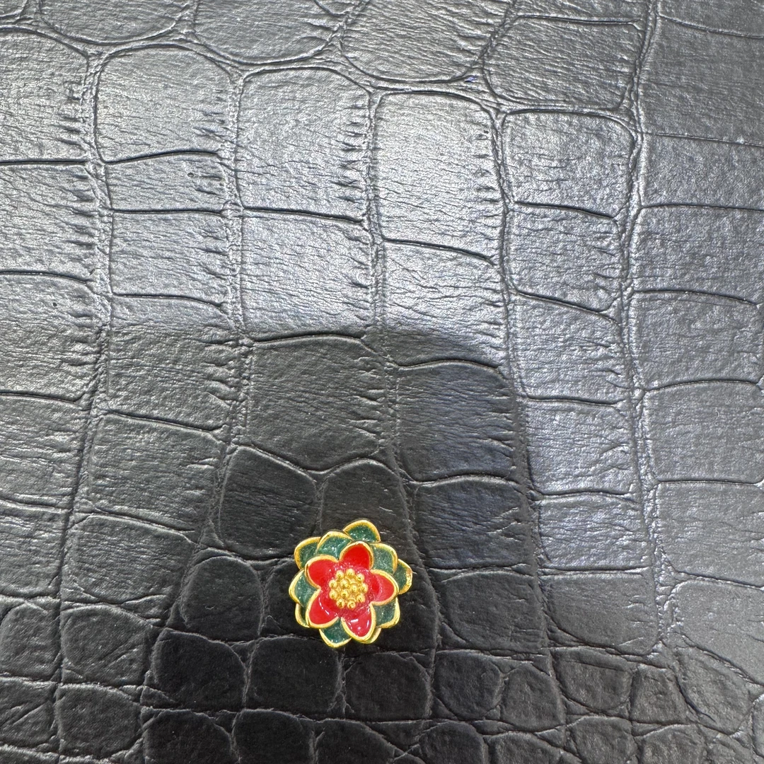 【丁老头甄选】荷花吊坠6029