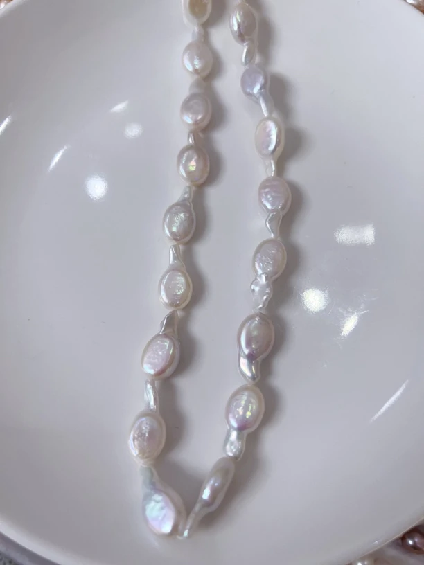 链子925银 23炫彩人鱼姬水滴巴横卡9竖卡20项链