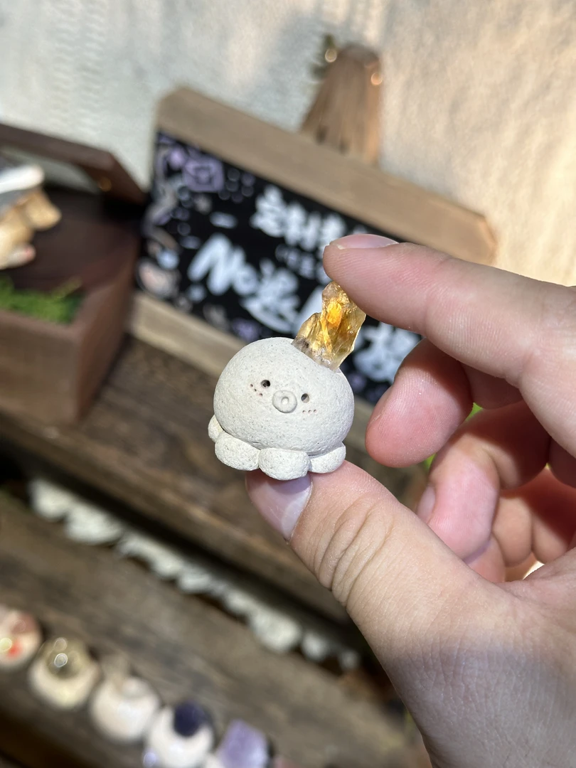 水晶小豆丁章鱼保罗20