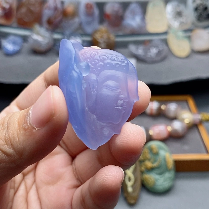 【闪购商品】未镶嵌吊坠定制玛瑙