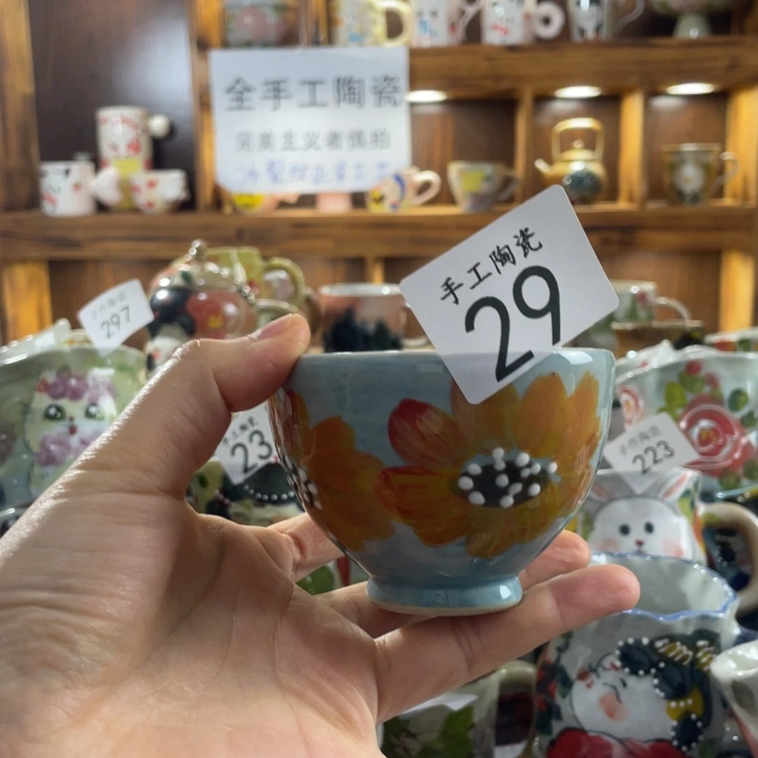 景德镇手工陶瓷杯子29
