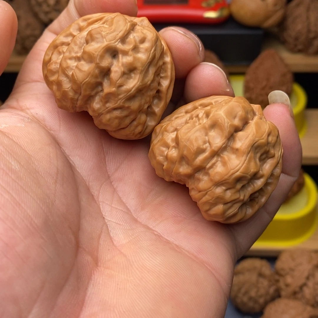 把件文玩核桃40蛤蟆头