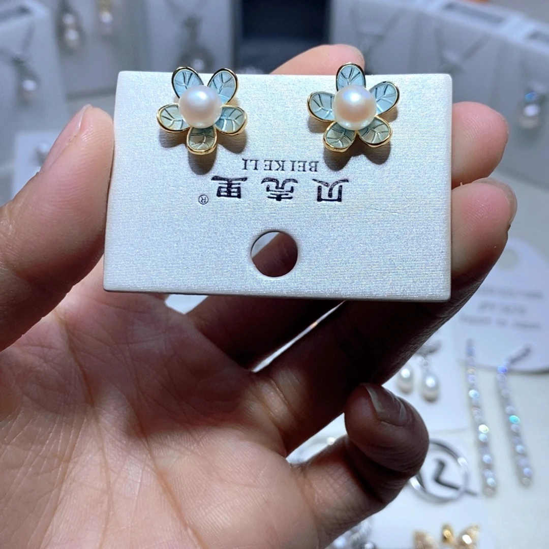 耳饰未镶嵌淡水珍珠