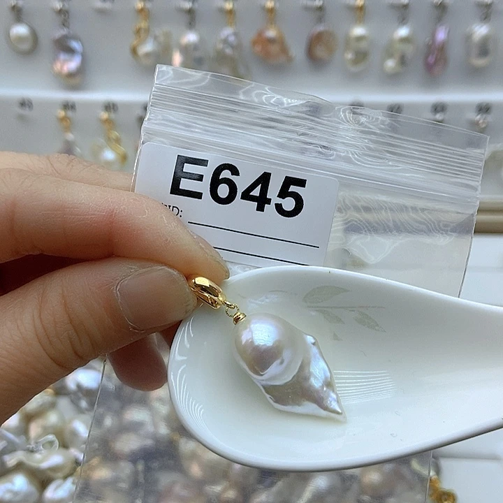 淡水珍珠颈饰银S925镶嵌