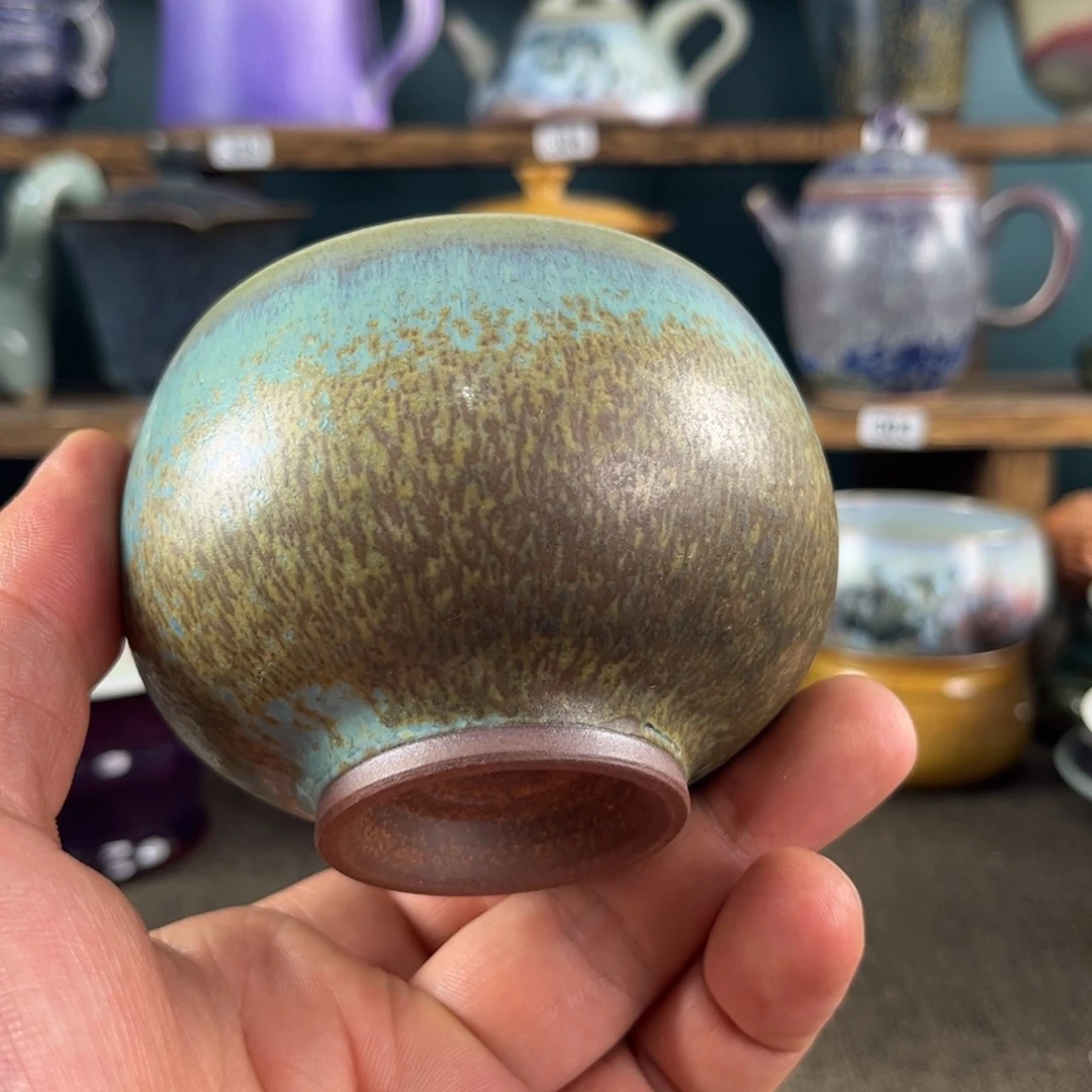 壶神垕钧瓷艺术作品微微瑕