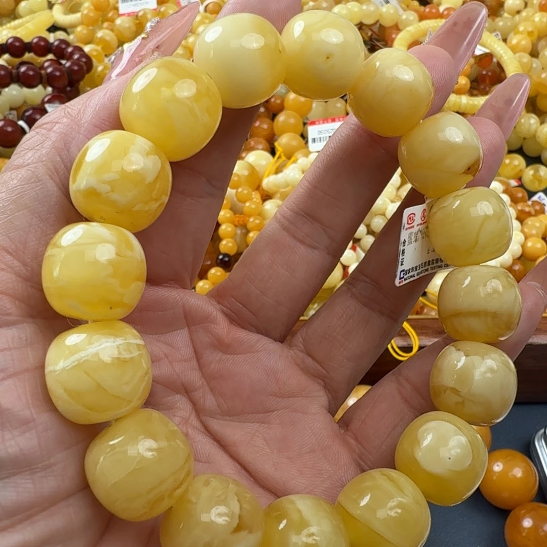 琥珀未镶嵌珠宝奇石