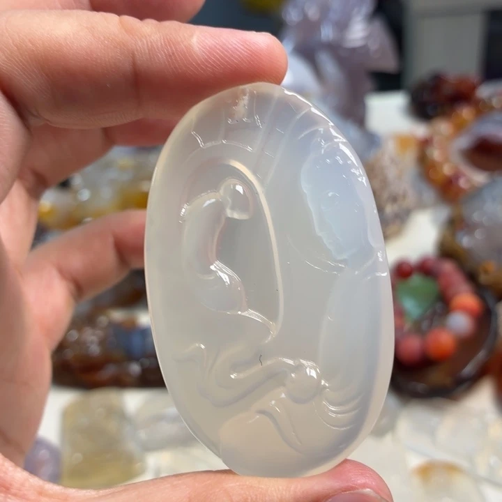 未镶嵌吊坠(不含链)玛瑙/玉髓