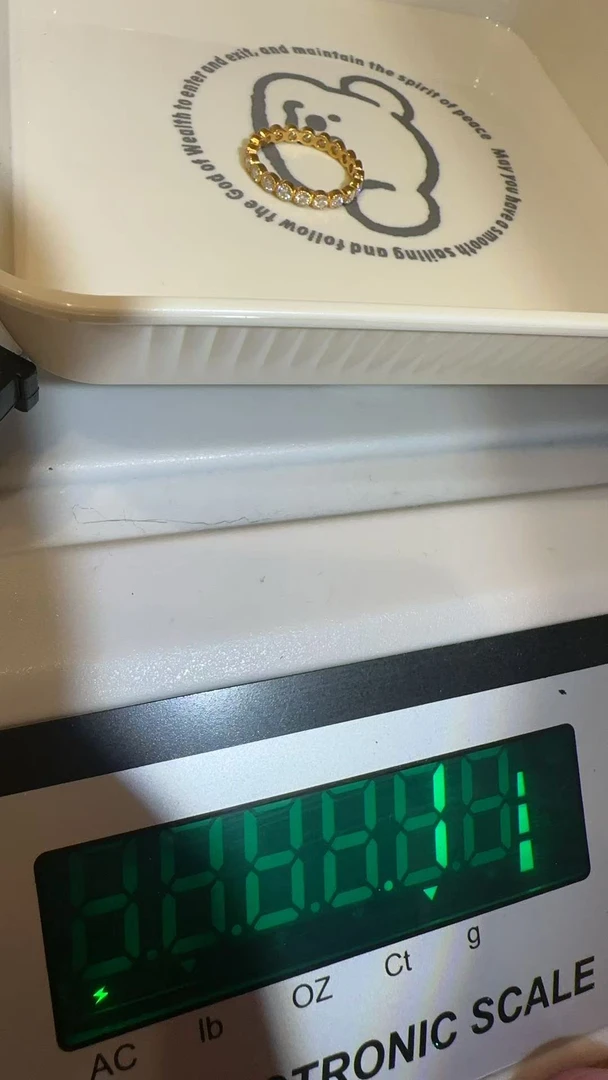 足金精品工艺戒指