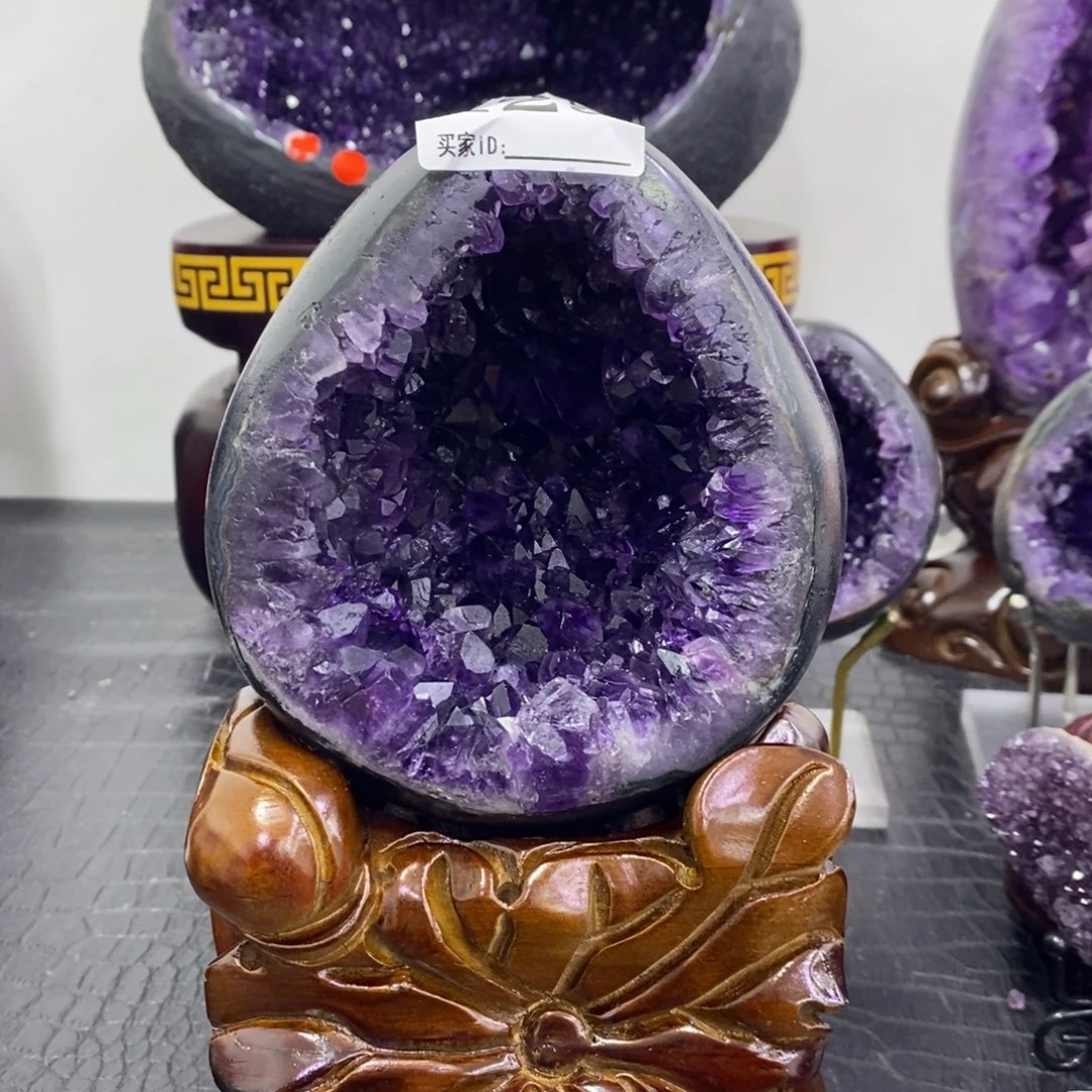 未镶嵌水晶大型摆件（非配饰）紫水晶125