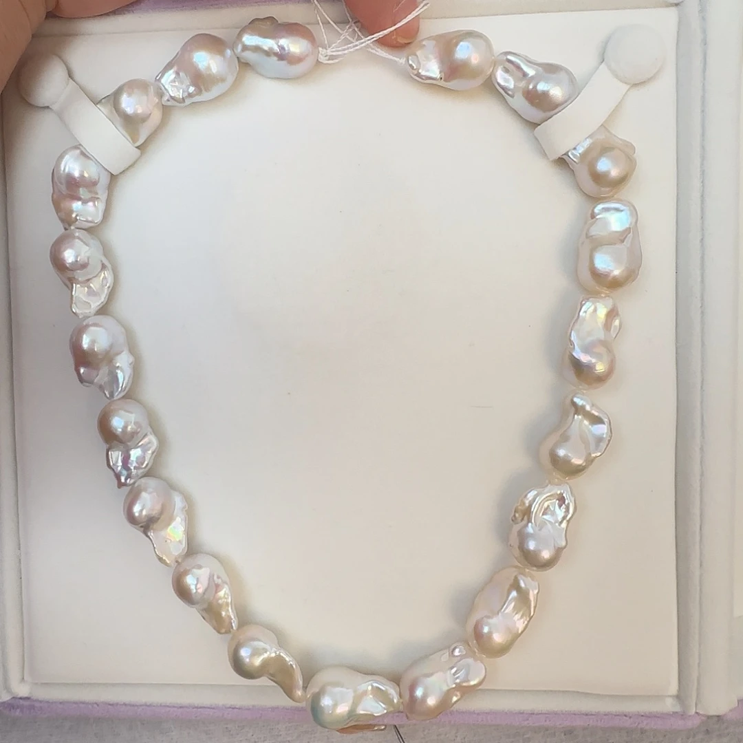 未镶嵌淡水珍珠颈饰定制