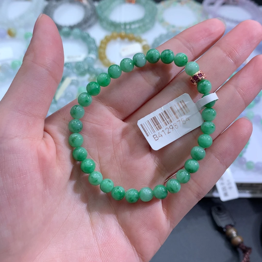 未镶嵌手链翡翠天然