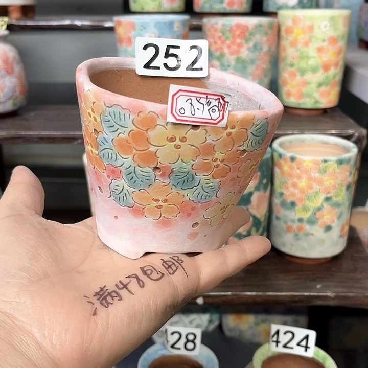 手工制作多肉花盆