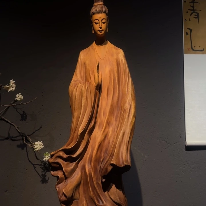 古***生楠木一念清心北魏观音