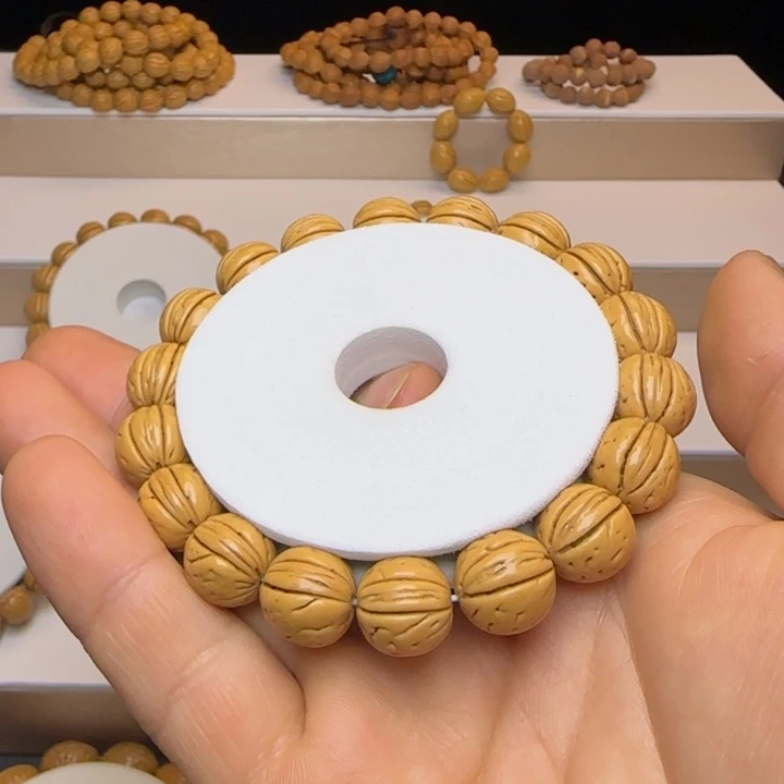 桃核手串正圆手串