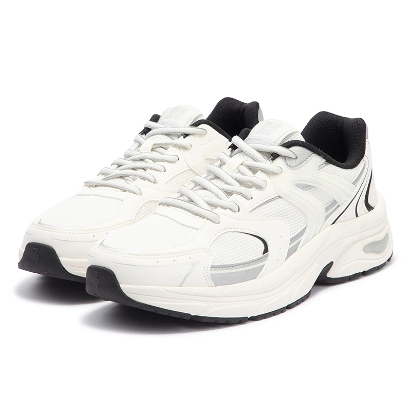 361°运动时尚鞋女复古文化鞋生活系列网面舒适582416774-2