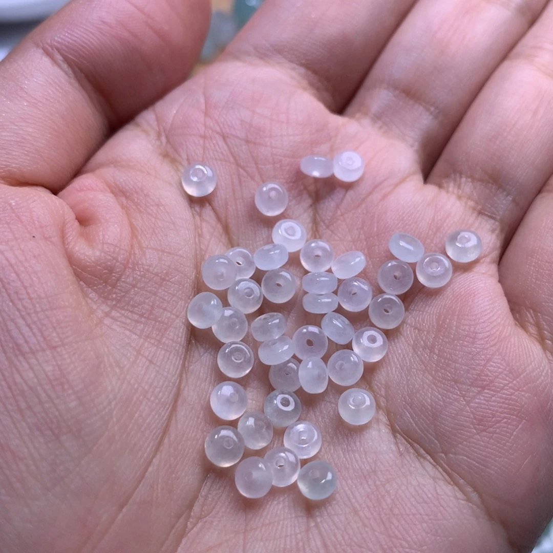 散珠翡翠唔**啦多样性发货40颗