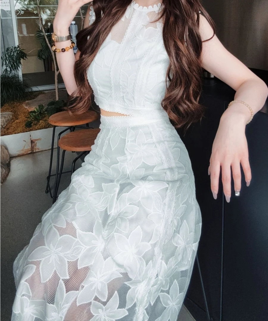 法式高腰文艺风森系风名媛气质套装50570766--930