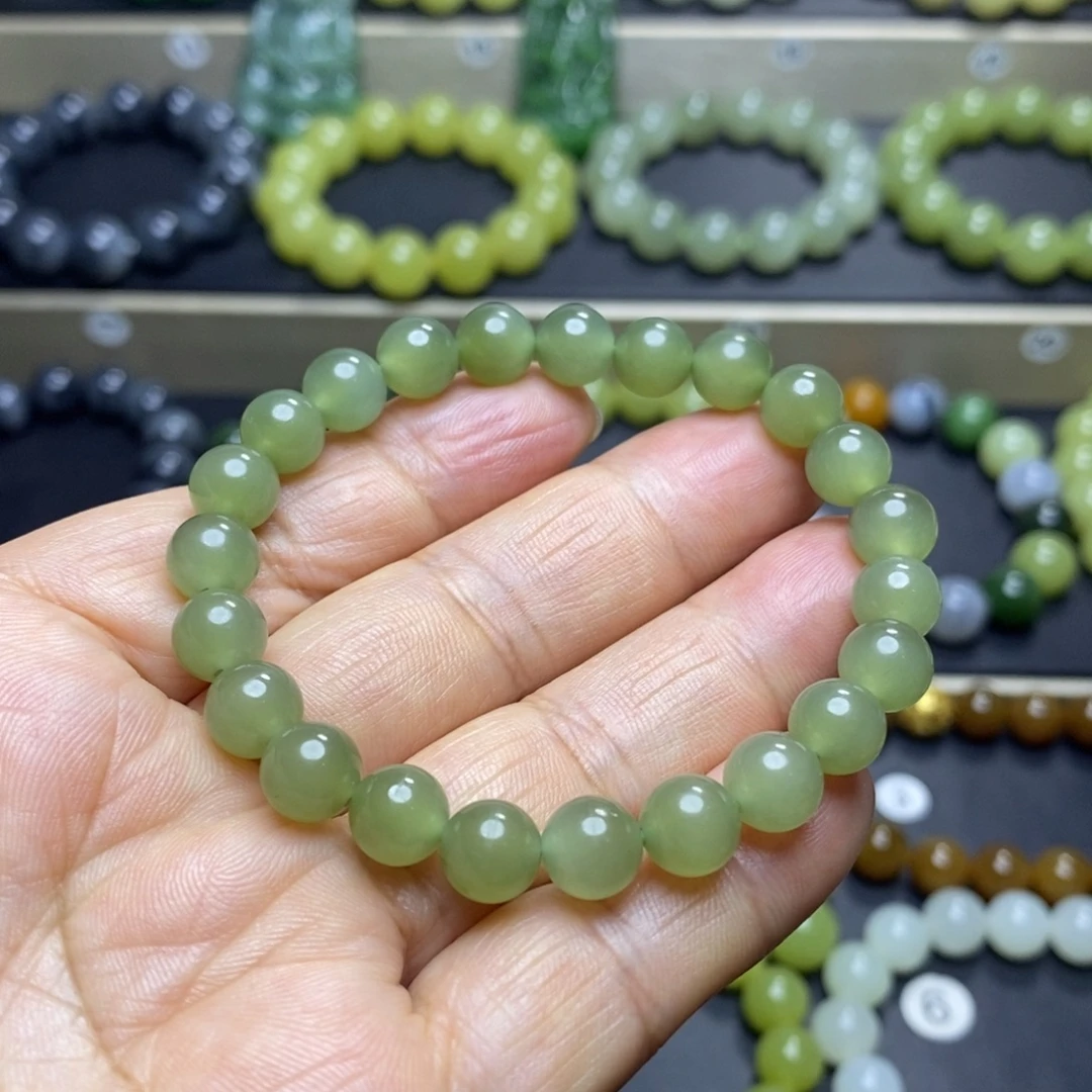 和田玉未镶嵌手串