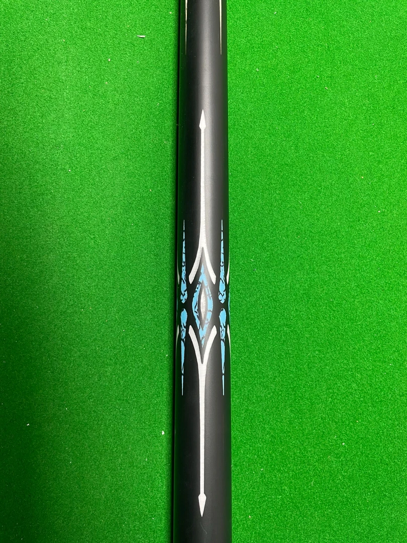 003同款一比一复刻台球球杆手工斯诺克黑八小头白蜡木一体杆通杆