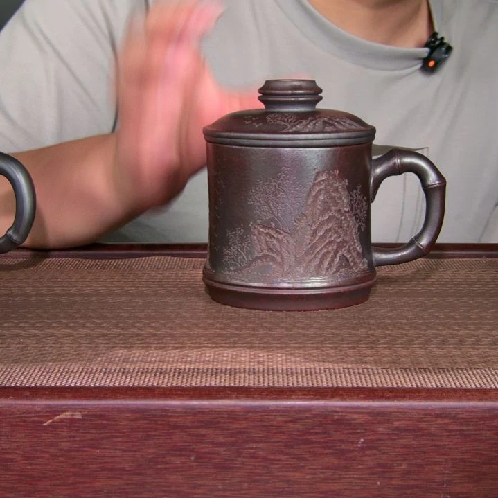 茶杯紫砂高货放漏