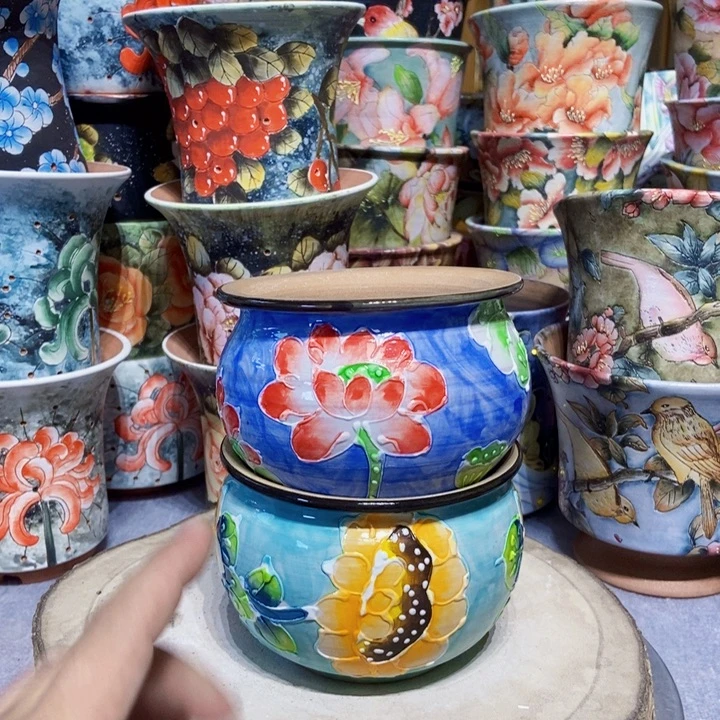 景德镇艺术手绘作品
