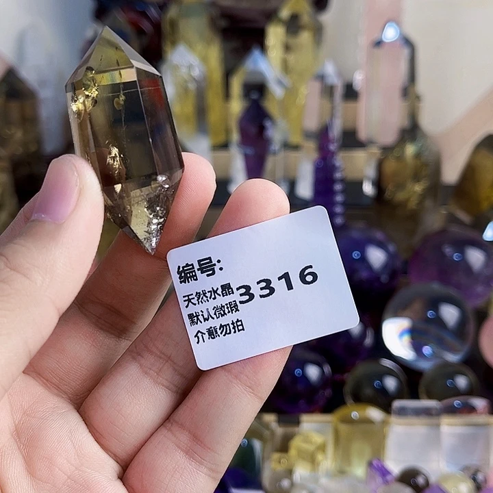 本***宫颈饰未镶嵌水晶柱
