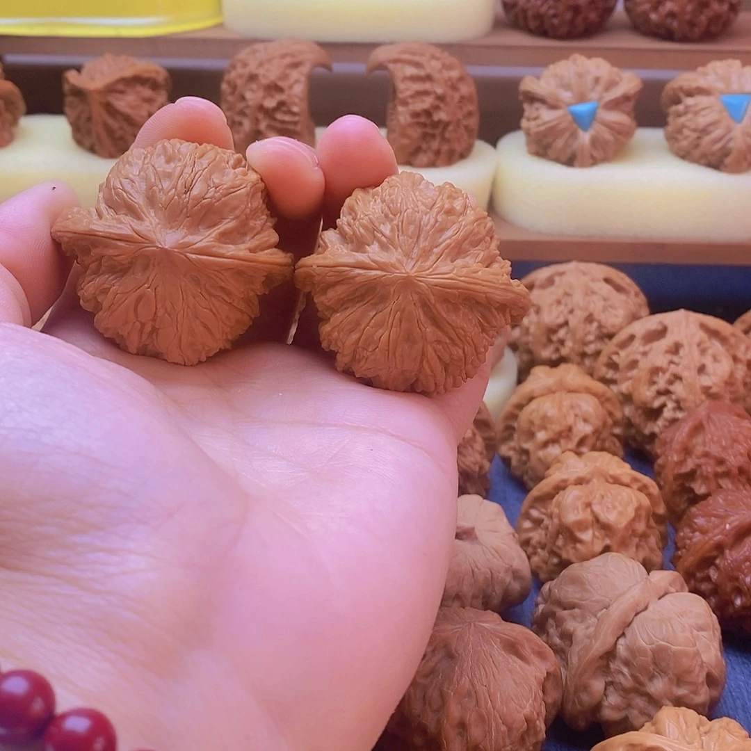 文玩核桃把件44➕正磨打底