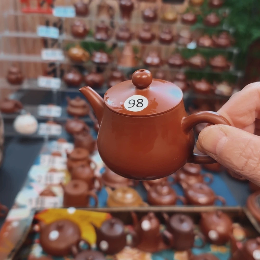 朱泥茶壶品**鱼朱泥茶壶朱泥茶壶微瑕