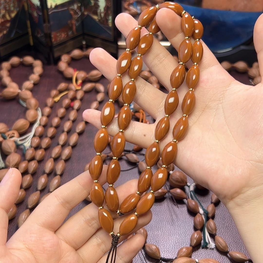 橄榄核手串/手链老油核 手工精品高抛 1.0 1.8左右 长