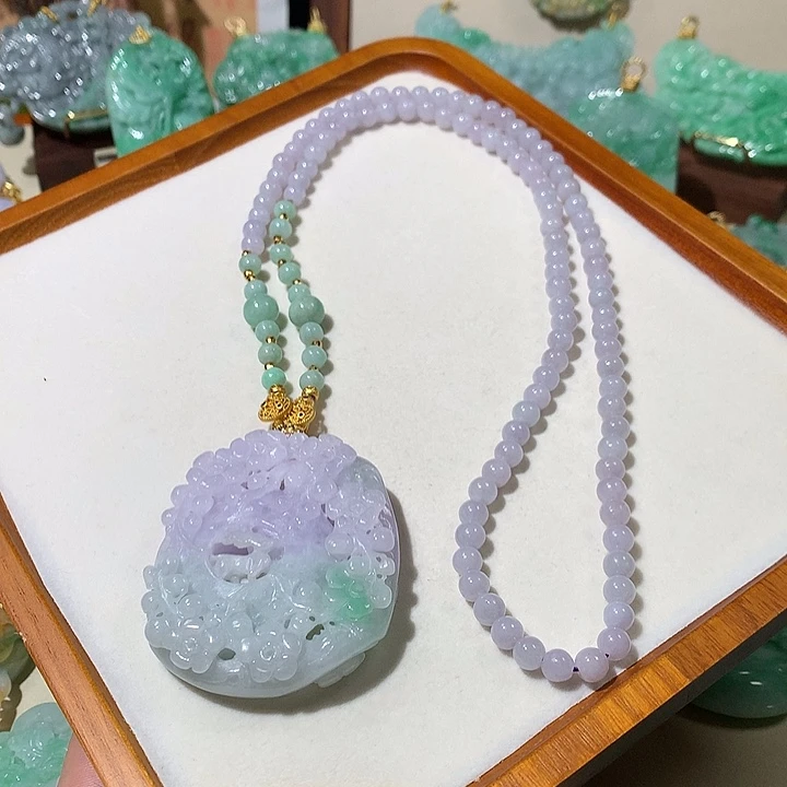 颈饰未镶嵌翡翠翡翠吊坠