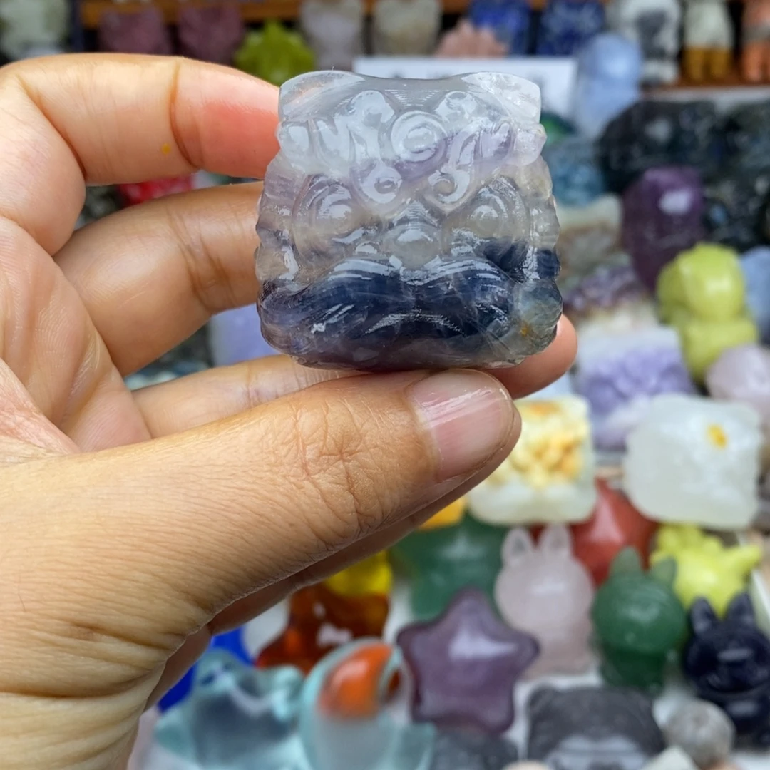 石材手把件 摆件 挂件19#