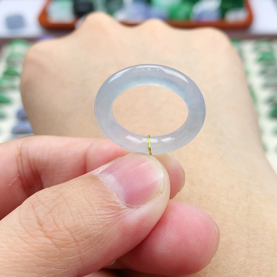 未镶嵌戒指翡翠9号