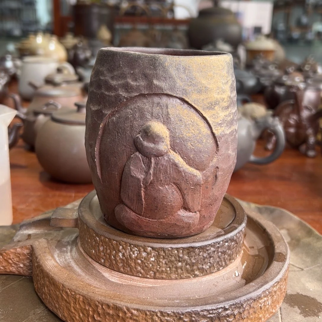 贵台龙窑柴烧茶壶A07