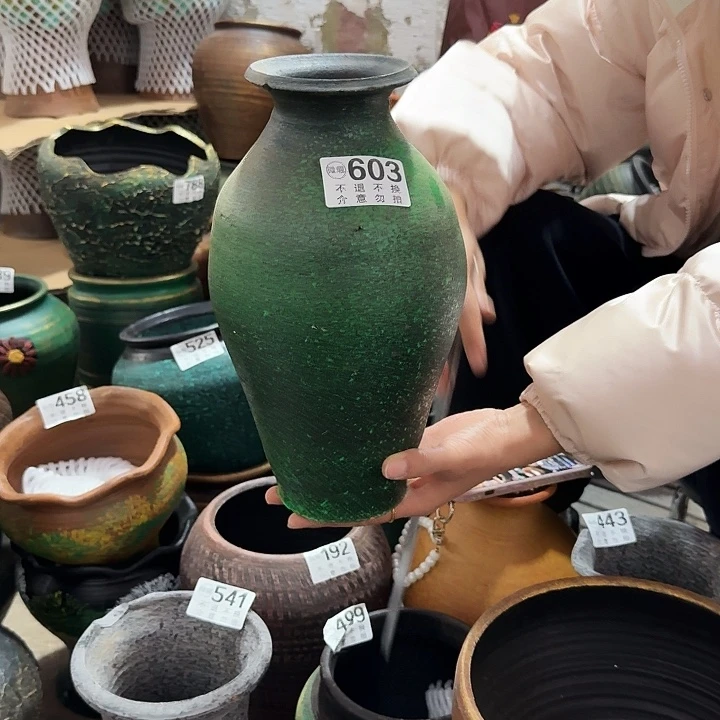 绿色美人瓶瘦款603高度29口径9