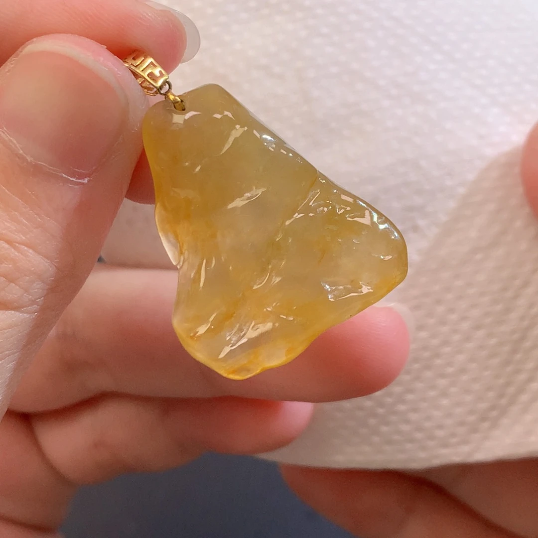 翡翠未镶嵌吊坠(不含链)389