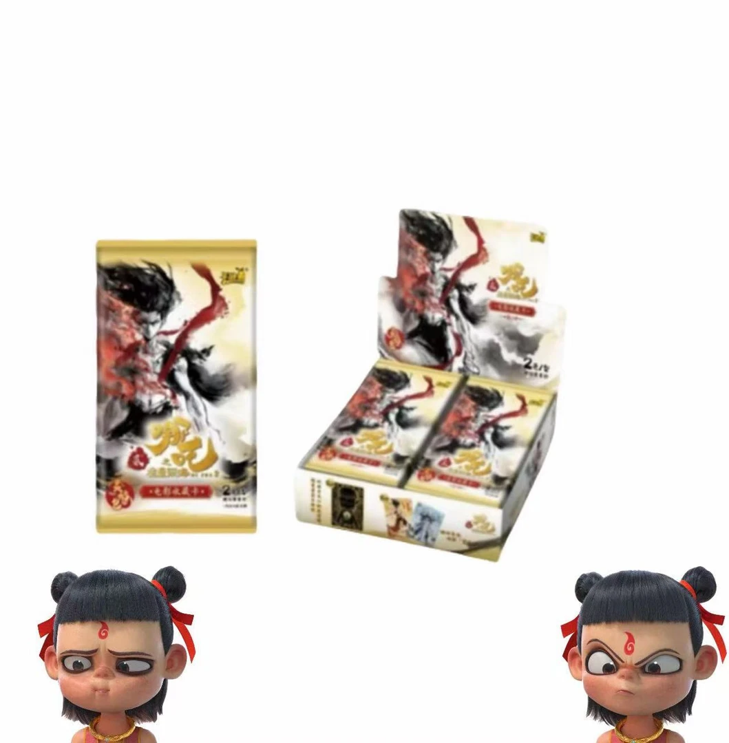 卡游【抓猪/狂一手】哪吒之魔童闹海灵焰包二弹收藏卡牌（代拆）