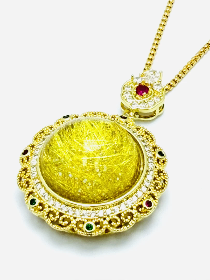 卉藏珍品G006时尚源头甄选配搭首饰有礼盒吊坠配链子