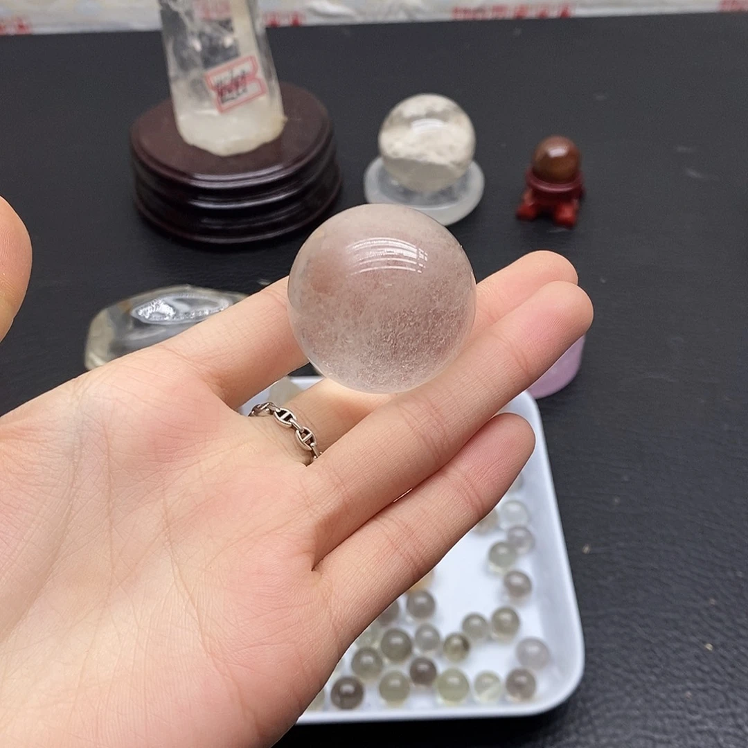 水晶珠宝半成品未镶嵌84水晶石