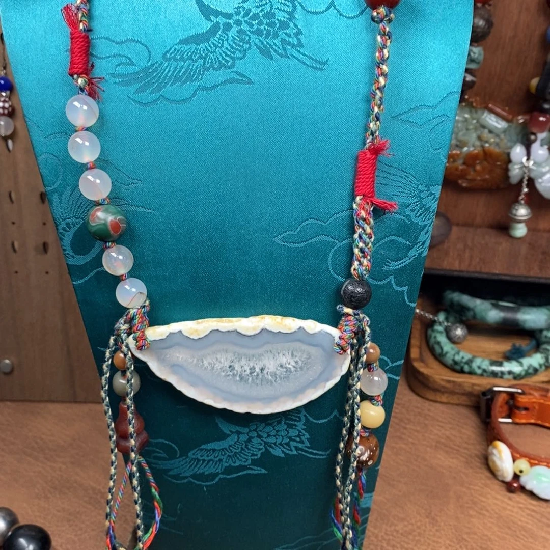 未镶嵌颈饰玛瑙/玉髓