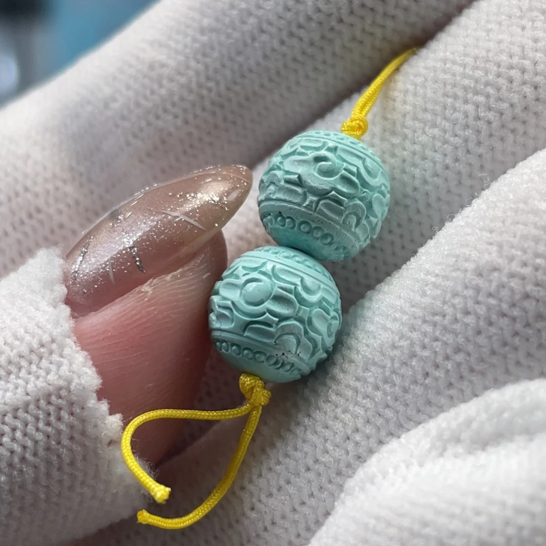 绿松石未镶嵌挂件